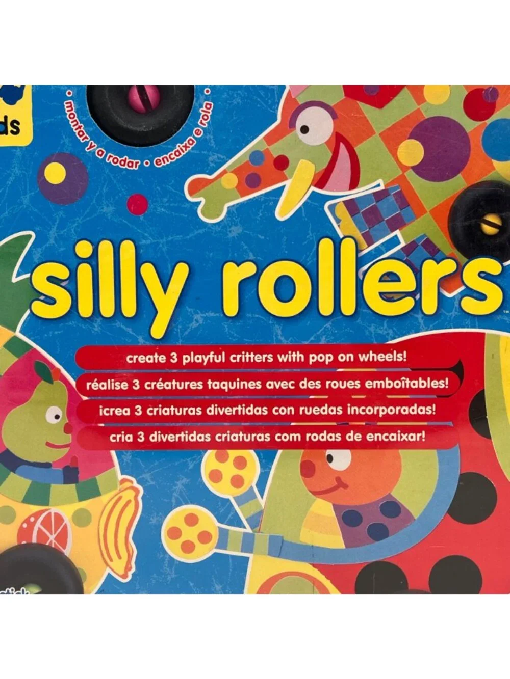 Silly Rollers Kit Alex Toys Little Hands Craft Set Three Critters For Ages 3+